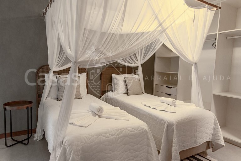 Casa Jardim - Conforto a 200m da Praia de Araçaípe