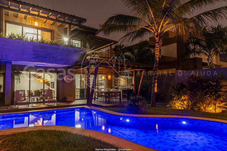 Casa Jardim - Conforto a 200m da Praia de Araçaípe