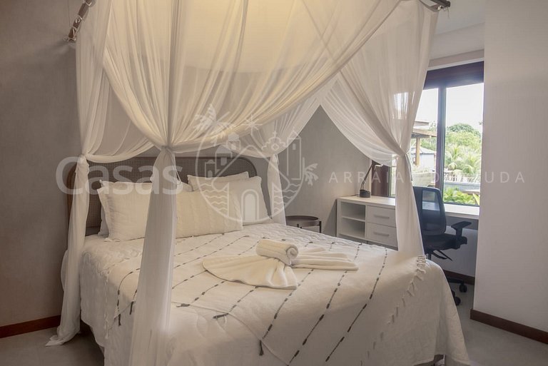 Casa Jardim - Conforto a 200m da Praia de Araçaípe