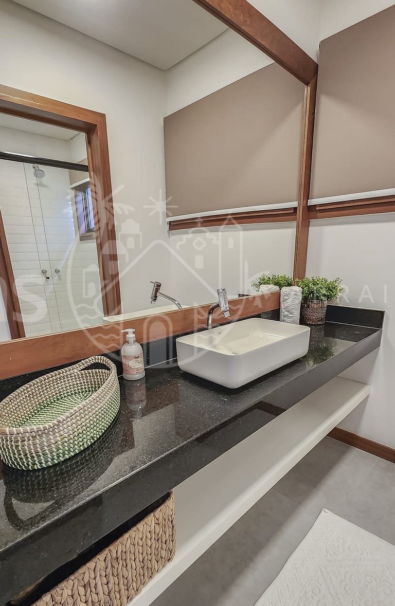 Casa Jardim - Conforto a 200m da Praia de Araçaípe