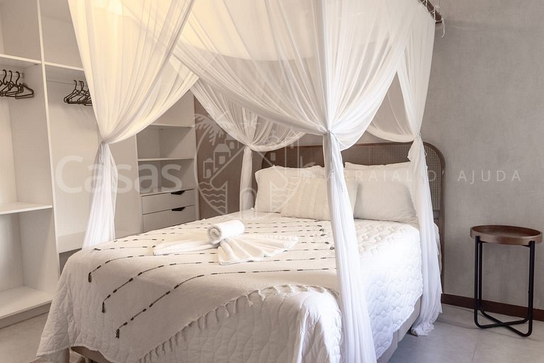 Casa Jardim - Conforto a 200m da Praia de Araçaípe