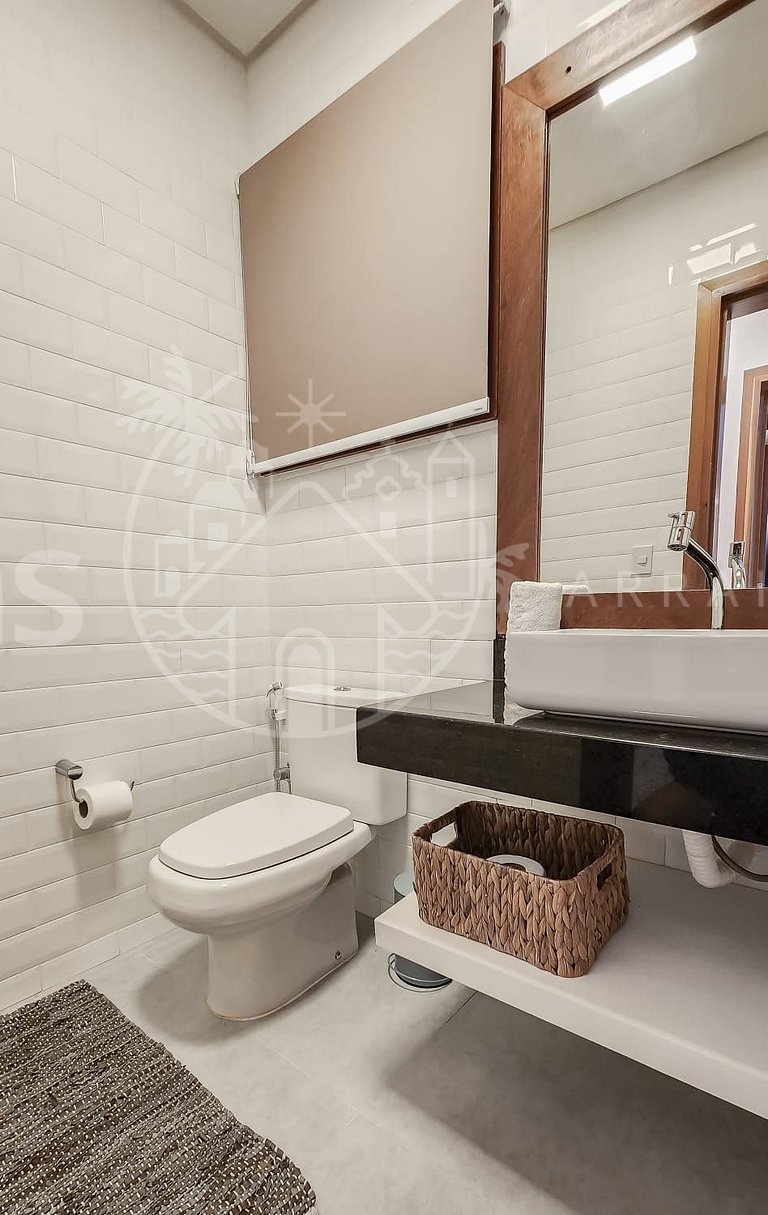 Casa Jardim - Conforto a 200m da Praia de Araçaípe