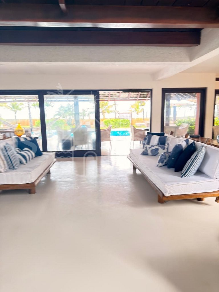 Villa Terracota - Pé na areia na Praia de Araçaípe