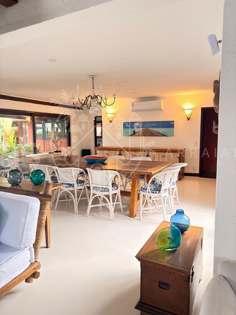 Villa Terracota - Pé na areia na Praia de Araçaípe
