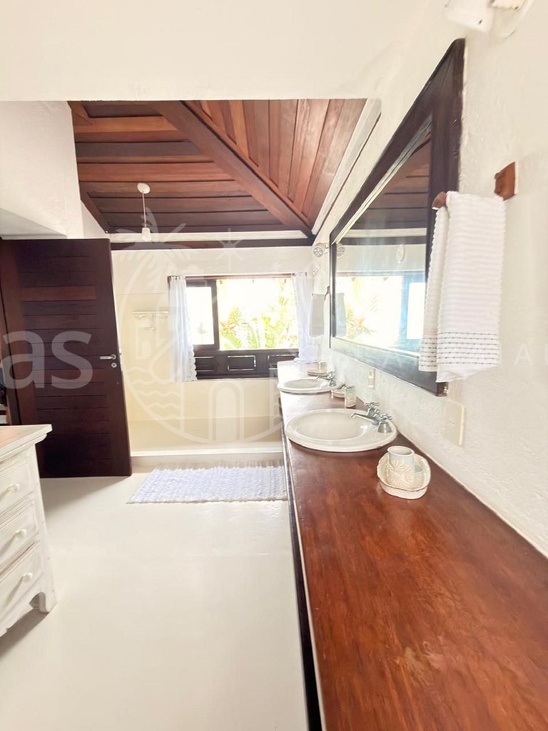Villa Terracota - Pé na areia na Praia de Araçaípe