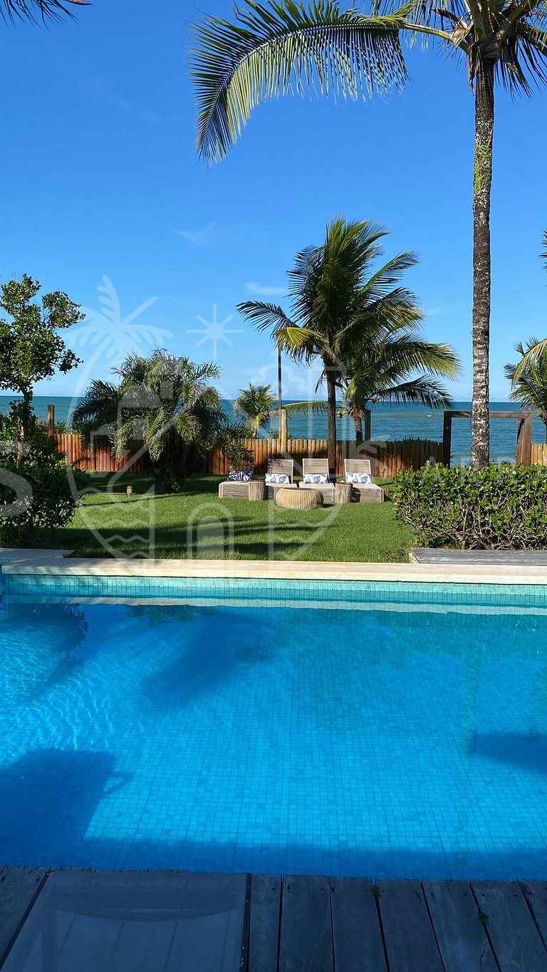 Villa Terracota - Pé na areia na Praia de Araçaípe