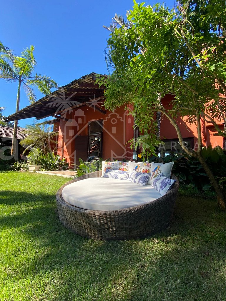Villa Terracota - Pé na areia na Praia de Araçaípe
