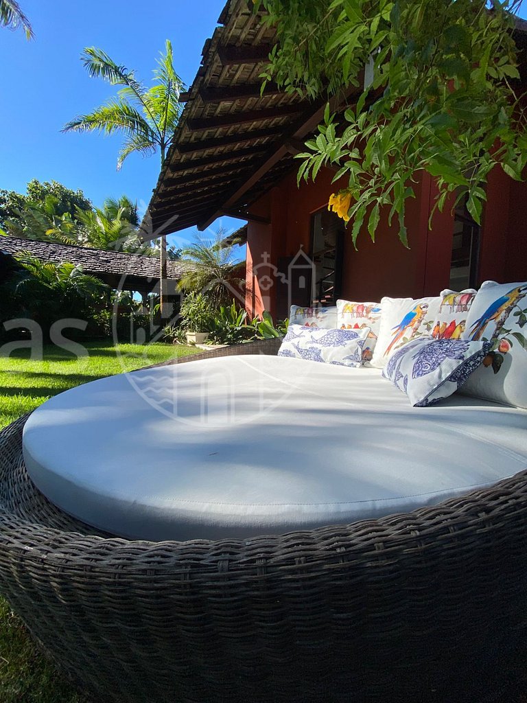 Villa Terracota - Pé na areia na Praia de Araçaípe