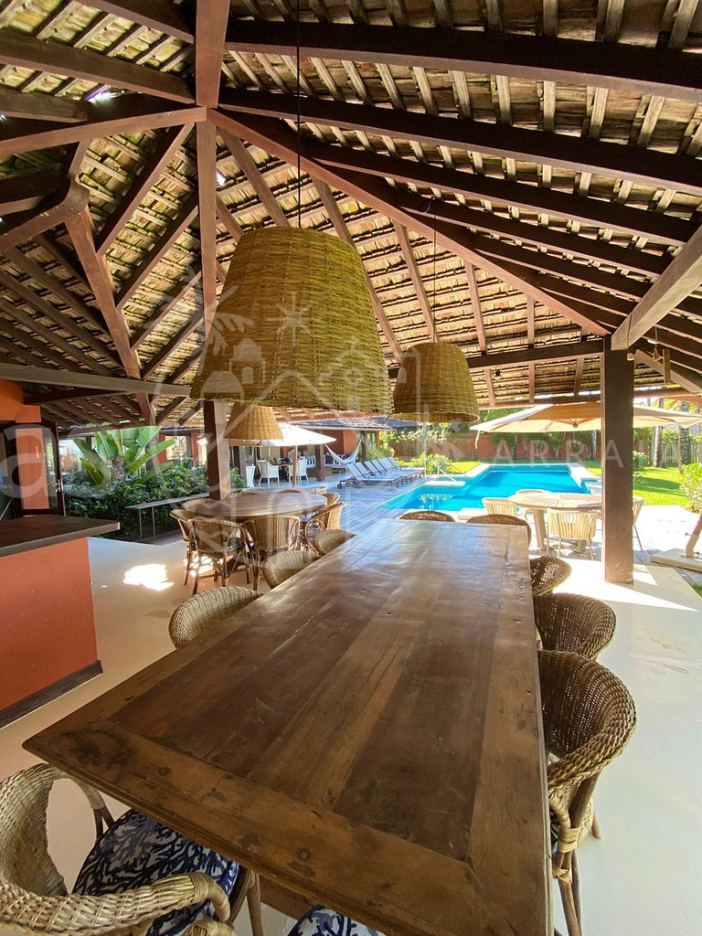 Villa Terracota - Pé na areia na Praia de Araçaípe