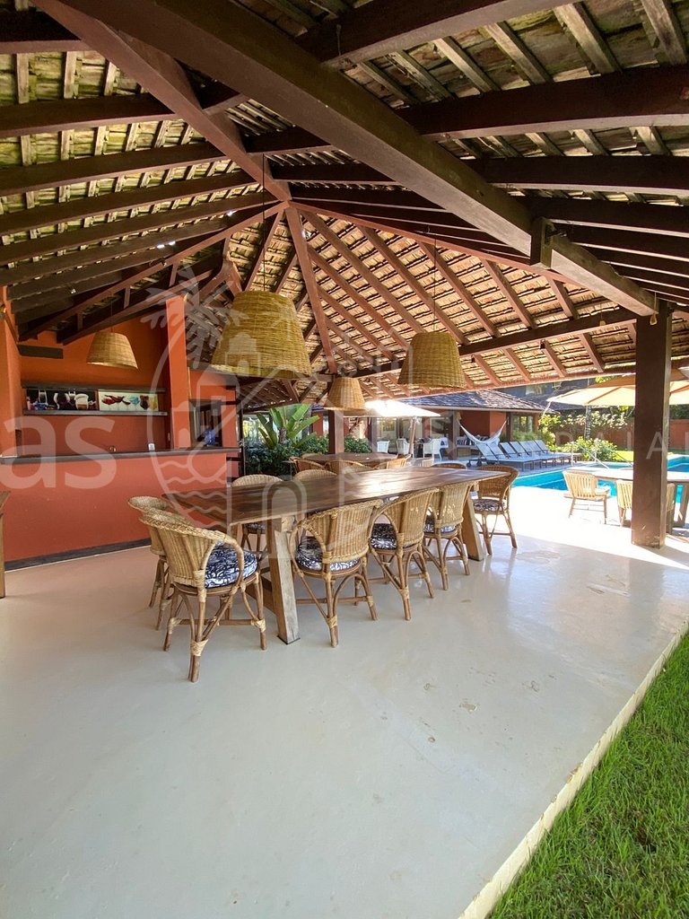 Villa Terracota - Pé na areia na Praia de Araçaípe
