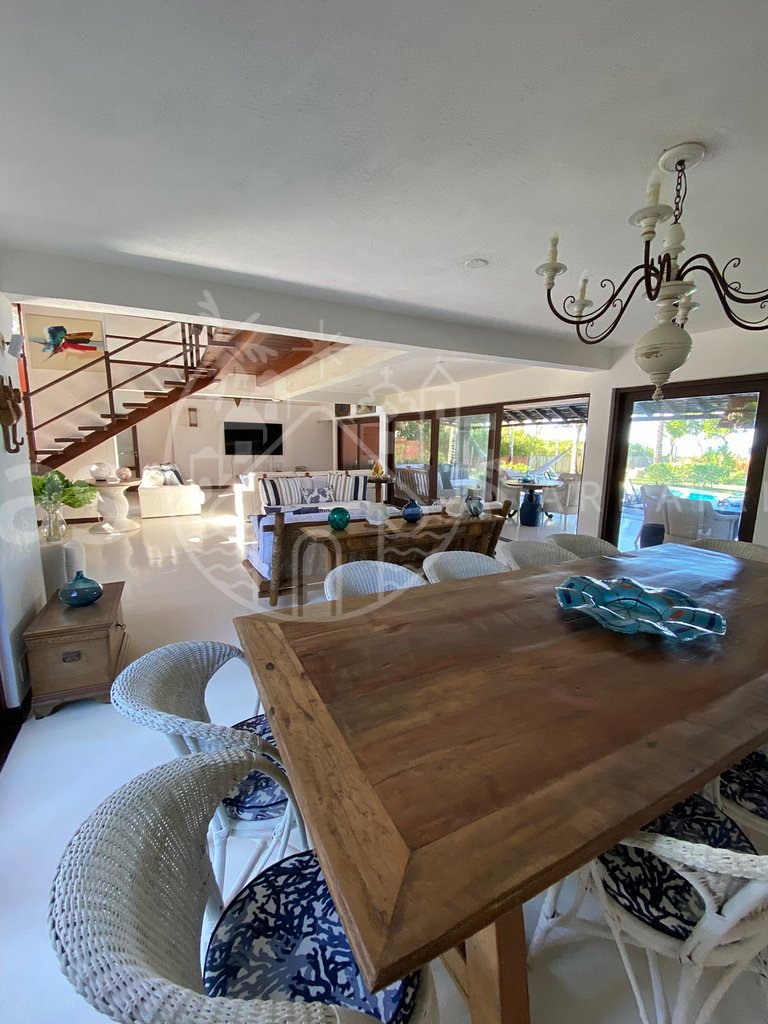 Villa Terracota - Pé na areia na Praia de Araçaípe