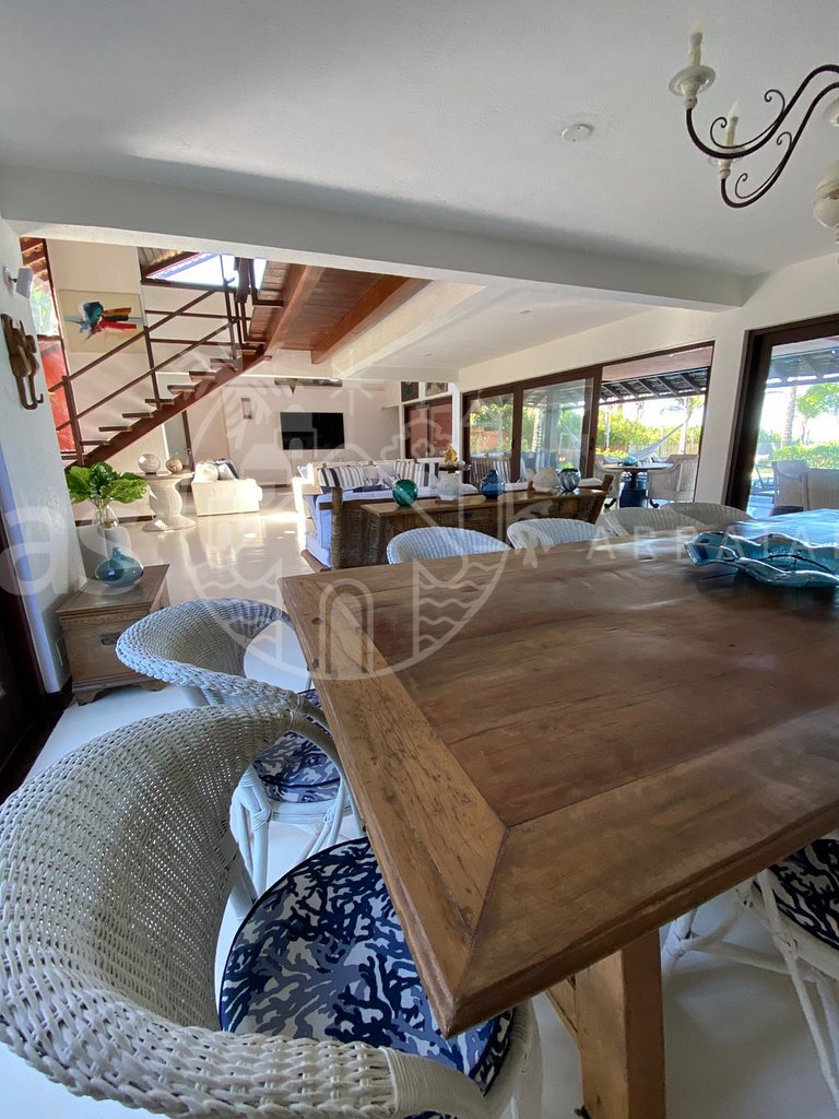 Villa Terracota - Pé na areia na Praia de Araçaípe
