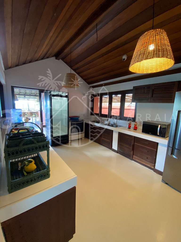 Villa Terracota - Pé na areia na Praia de Araçaípe
