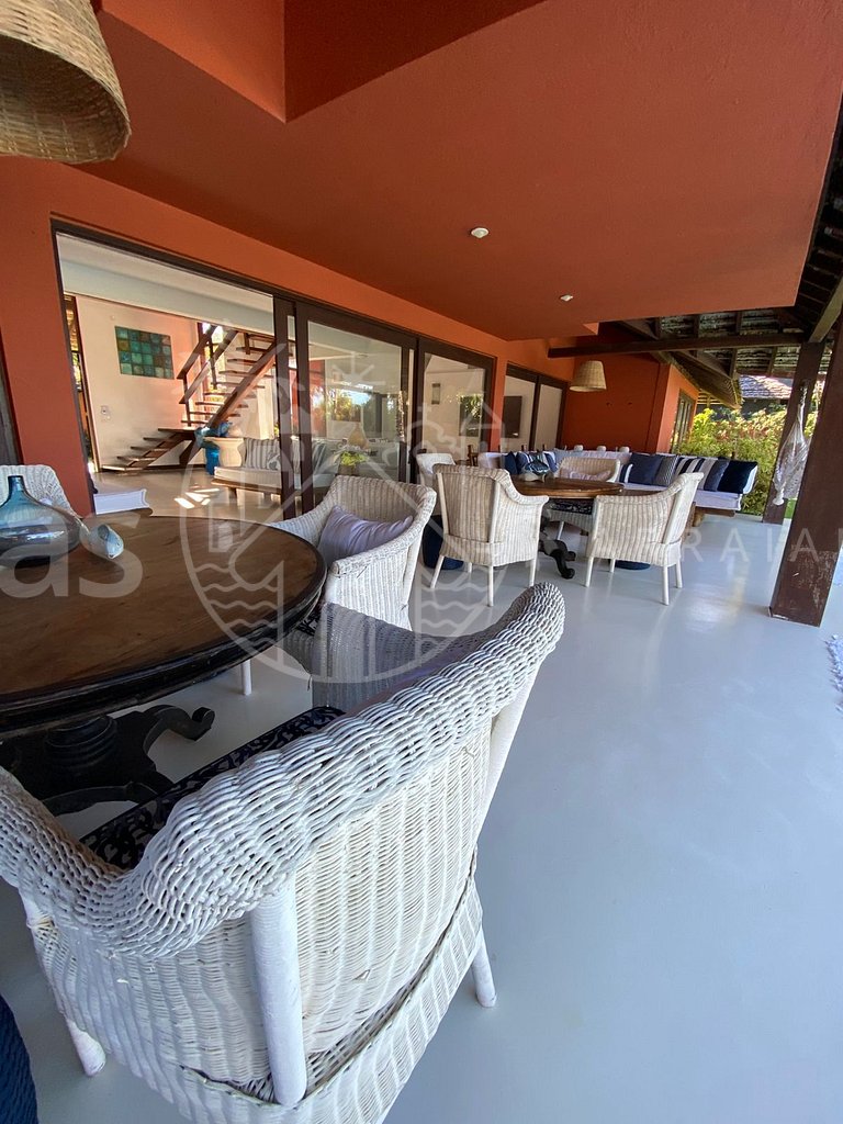 Villa Terracota - Pé na areia na Praia de Araçaípe