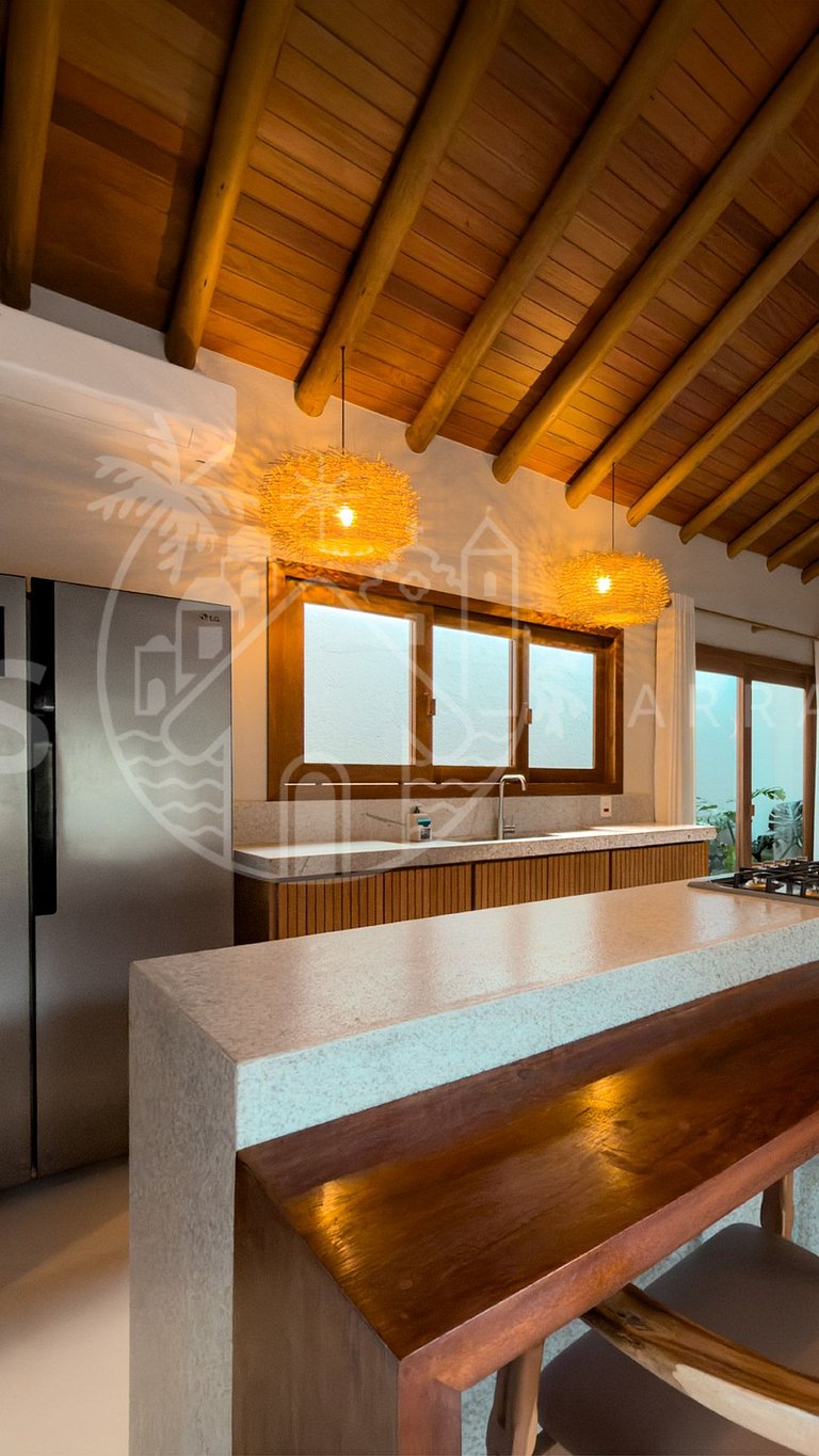 Casa Oca - Requinte pé na areia