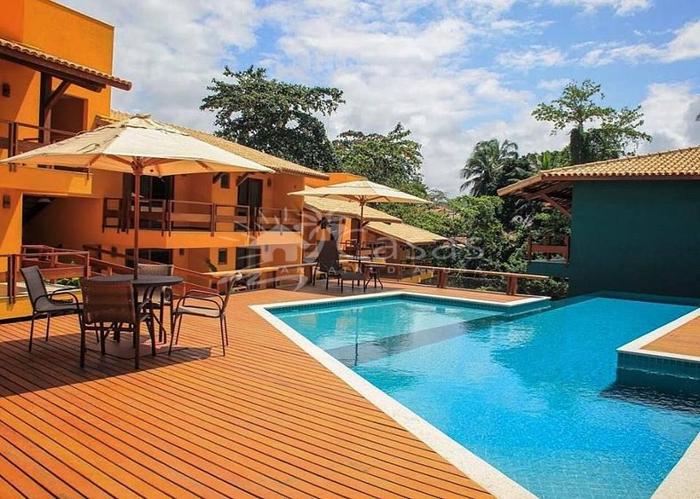 Apto Mucugê - Condomínio com piscina no centrinho da Villa