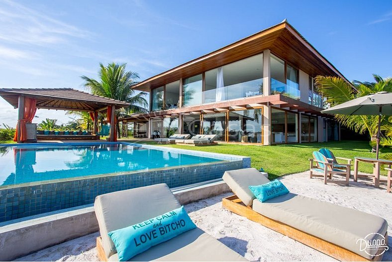 Casa Blue - Espetacular vista e piscina borda infinita