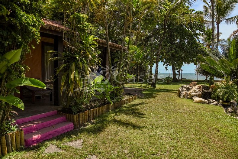 Casa Wari - Maravilhosa estilo Indonésio à beira mar